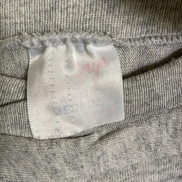 Vintage 70s 80s Rayon Blend Rawlings Football Baseball Cut Jersey Blue Gray Med - Picture 8 of 12